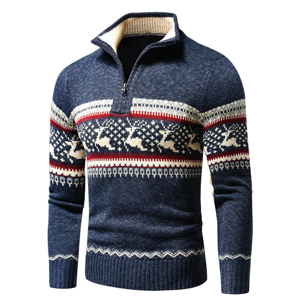 Świąteczny sweter męski | Zamek