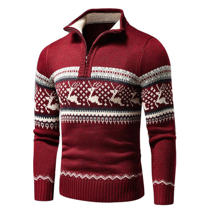 Świąteczny sweter męski | Zamek