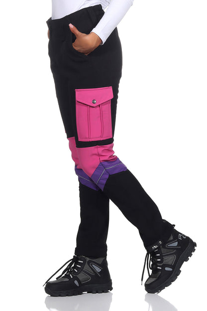 Damskie Spodnie Outdoorowe – Krój Slim z Kieszeniami