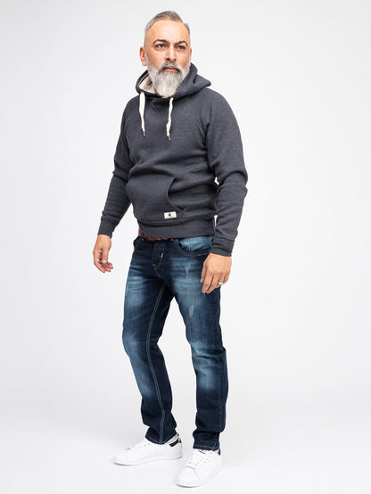 Męskie dżinsy – ciemnoniebieskie spodnie