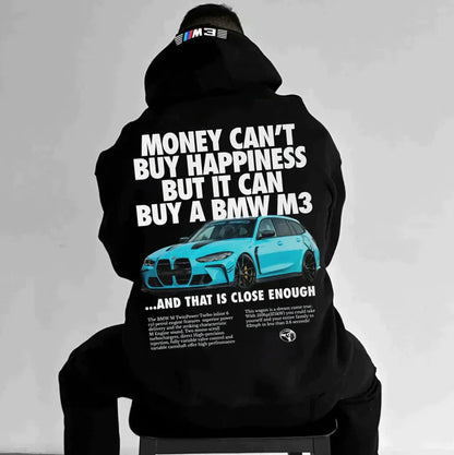 Męska bluza z kapturem Racing | Luźny krój